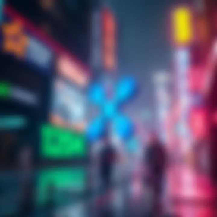 Announcement for BitMart listing of Ripple USD with trading features