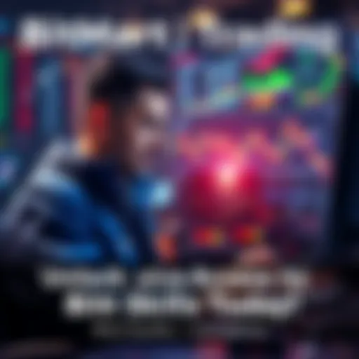 A trader reviewing charts and trading tools to improve strategies using BitMart Skills.