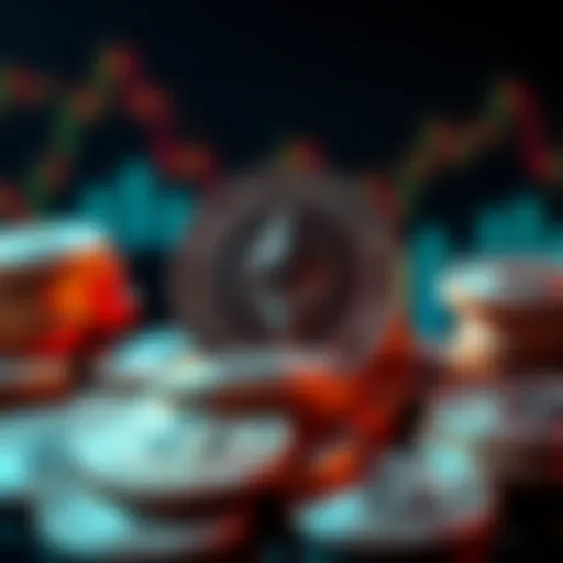 BitMine logo with Ether coins symbolizing the acquisition of 76,881 Ether, illustrating the company's growing crypto assets during a market downturn