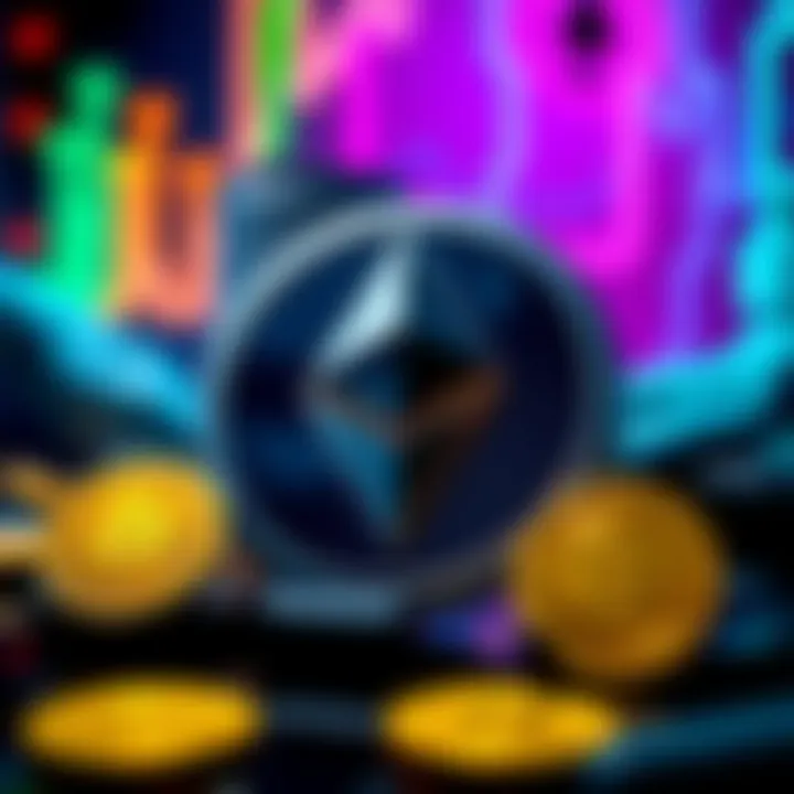 Tom Lee's BitMine logo with Ethereum symbols, showing a shift from Bitcoin to Ethereum investment strategy