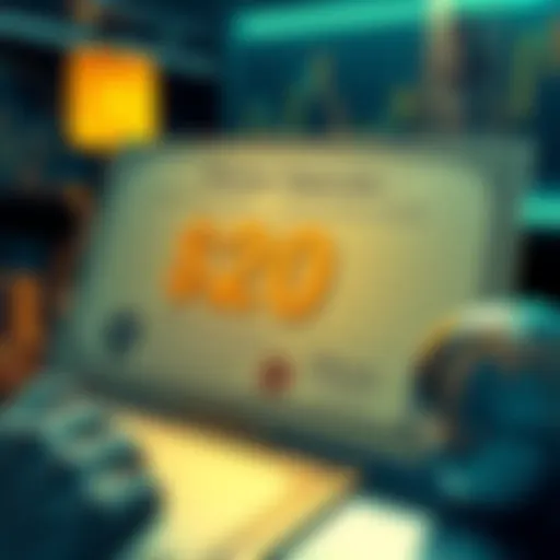Graphic showing a large stock certificate with Ethereum symbols, representing Bitmine Immersion's $20 billion stock launch for ETH acquisition