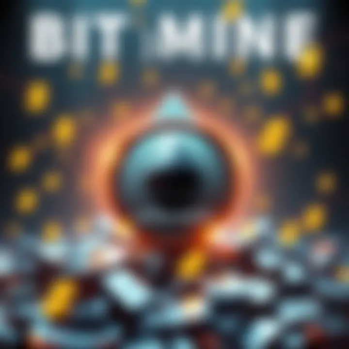 A graphic showing a large investment with Ethereum logo and dollar signs, symbolizing BitMine's $90 million investment.