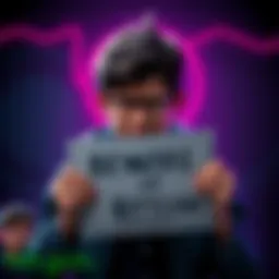 A user expressing frustration about Bittcoin's product security, holding a sign that says 'Beware of Bittcoin' while frowning.