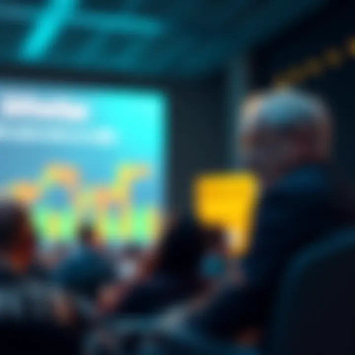 Bitwise Chief Investment Officer speaking at a conference about Bitcoin strategies