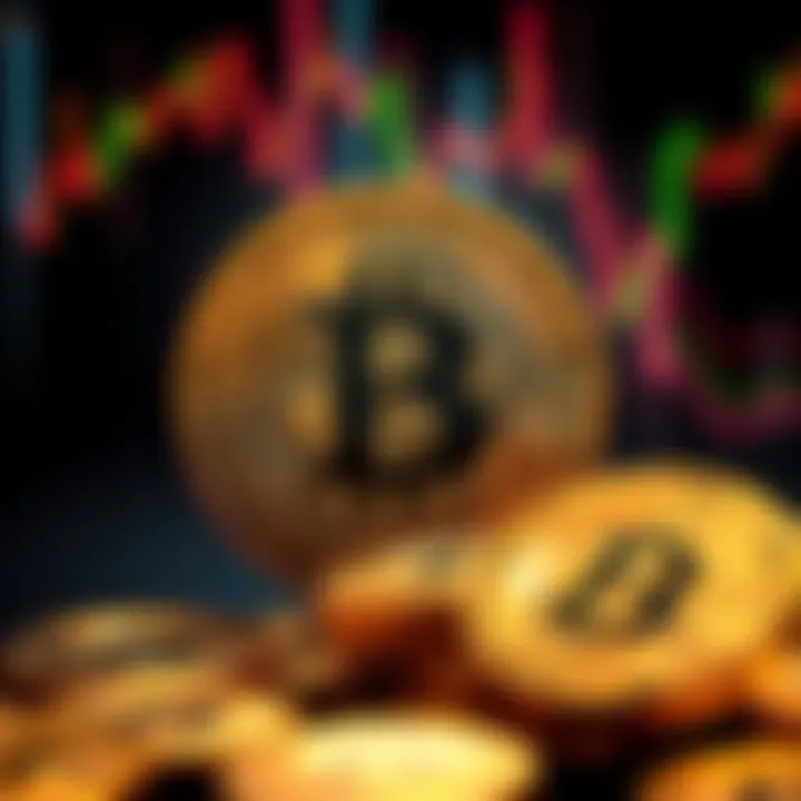 BlackRock logo with Bitcoin coins symbolizing their recent purchase of BTC.