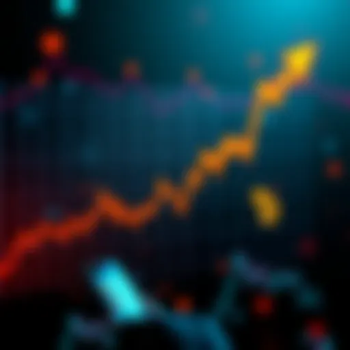 Graph showing BlackRock's Bitcoin ETF revenue surpassing S&P 500 fund revenue, symbolizing a shift in investor interest towards cryptocurrency