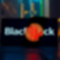 A graphic showing the BlackRock logo alongside a Bitcoin symbol, representing the new relationship between Wall Street and cryptocurrency.
