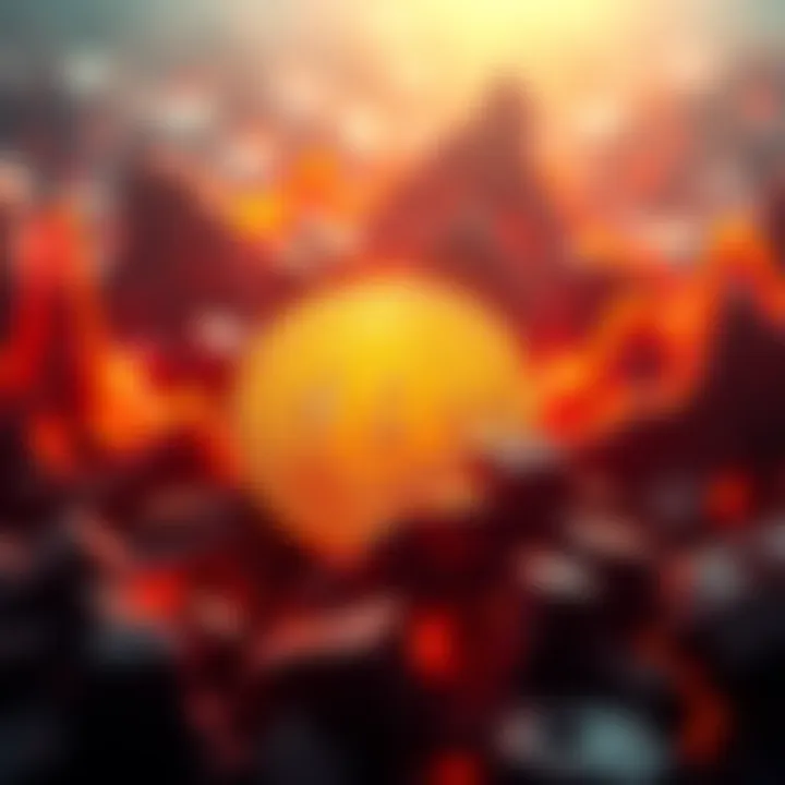 BlackRock Bitcoin Outflow A graphic representation showing a significant outflow of Bitcoin from BlackRock's IBIT, indicating a financial trend.