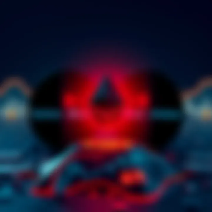 Representation of BlackRock and Coinbase logos with Ethereum symbol, illustrating their partnership for a new ETF focusing on Ethereum staking revenue