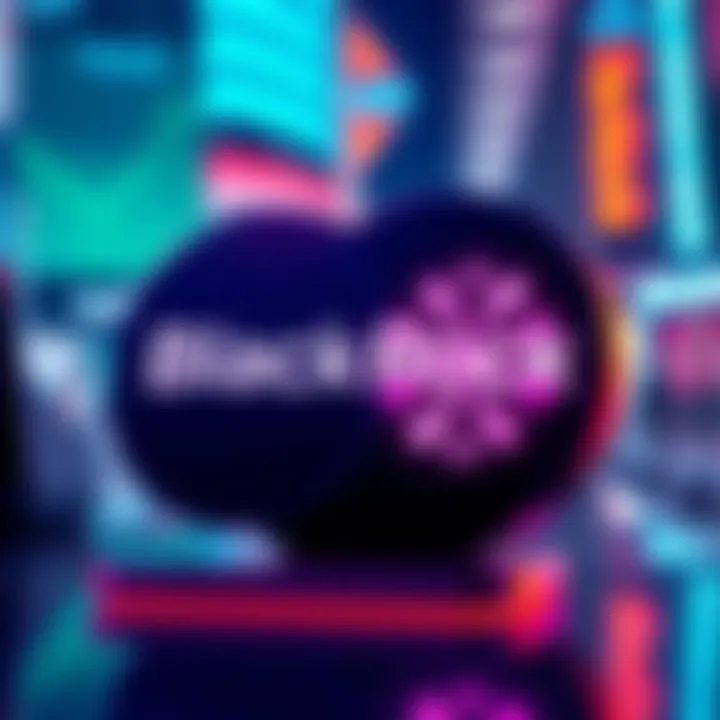 Illustration of BlackRock logo alongside Polkadot logo, symbolizing the rumored acquisition in the financial market