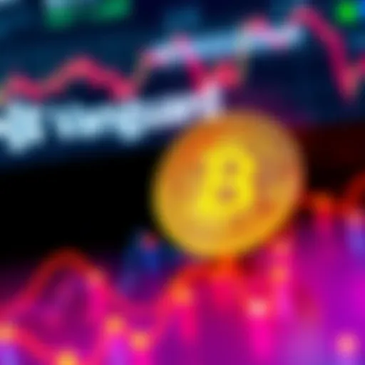 BlackRock's Spot Bitcoin ETF trading launch announcement with Vanguard logo in the background