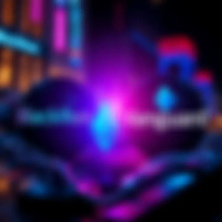 BlackRock and Vanguard logos highlighted with Bitcoin and Ethereum symbols, representing their investment in cryptocurrencies