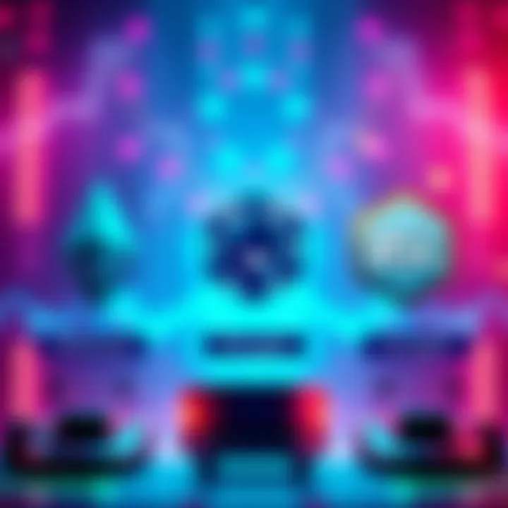 A visual representation comparing Ethereum, Polygon, and BSC for transaction fees, featuring logos and fee charts.