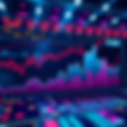 A visual representation of blockchain metrics showing holder distribution and historical data trends.