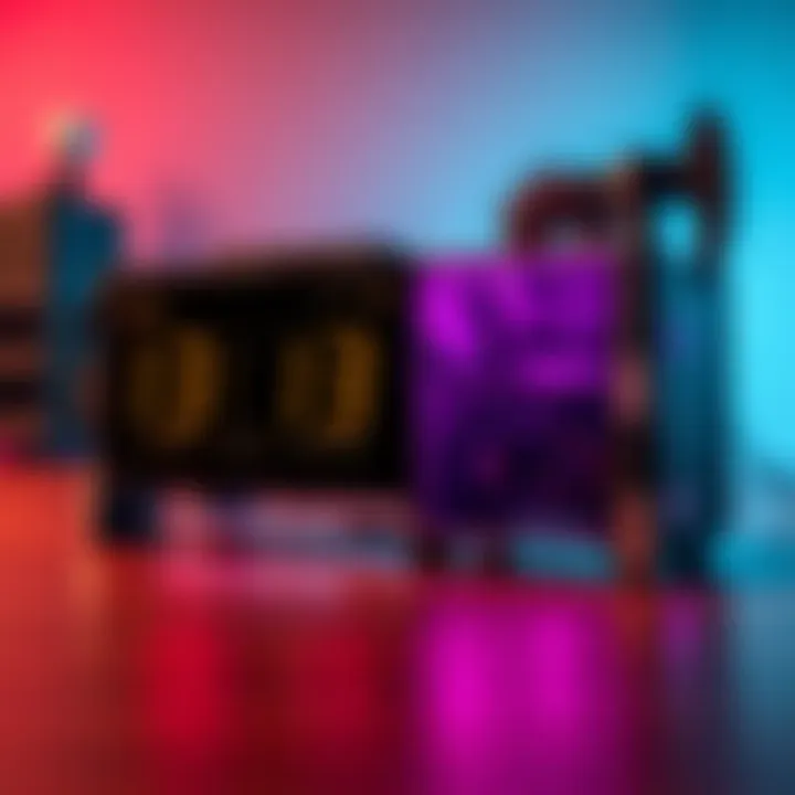 A side-by-side view of a Blockclock display and a NerdQaxe++ mining device, highlighting features for Bitcoin gifts