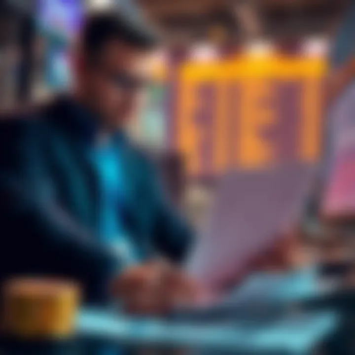 A trader reviewing tax documents related to BNFCR on Binance Futures in the EU