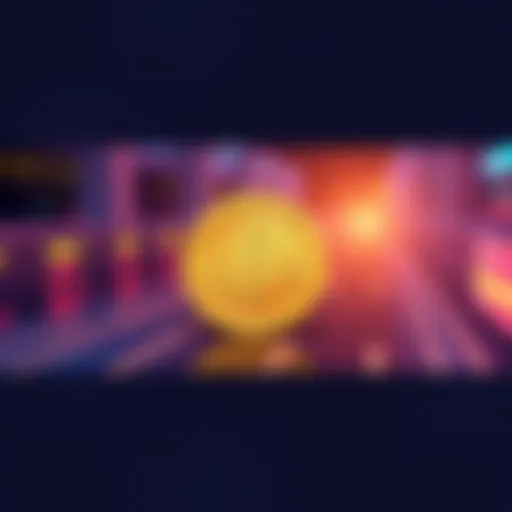 Graphic showing the $BONZO token with a roadmap in the background, highlighting future developments.