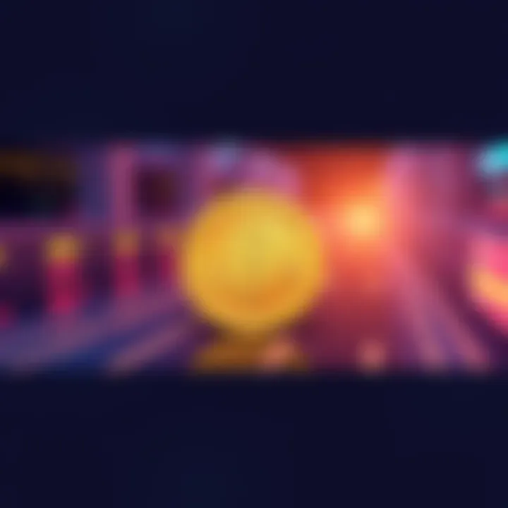 Graphic showing the $BONZO token with a roadmap in the background, highlighting future developments.