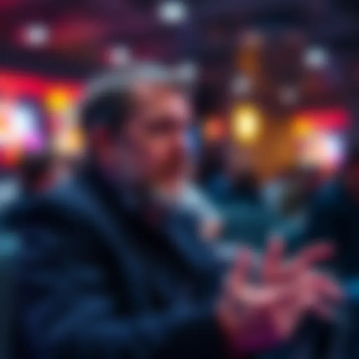 Bram Cohen Speaking at December Tech Talk Bram Cohen engaged in a discussion about tech innovations during the December Tech Talk