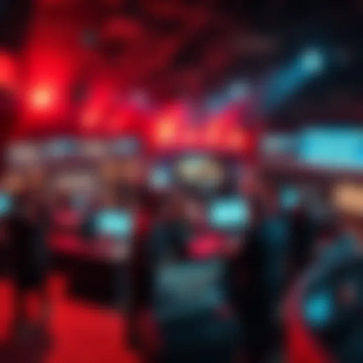 A bustling newsroom with reporters and screens showing breaking news headlines, conveying shock and urgency.