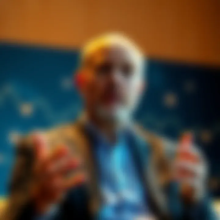 Brian Armstrong discussing Bitcoin shift Brian Armstrong, CEO of Coinbase, speaking about a potential $100 trillion shift into Bitcoin during an interview.