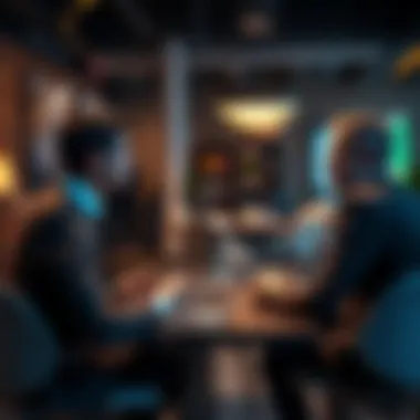 Brian Armstrong discusses new methods to avoid KYC laws with associates in a simple meeting setting.