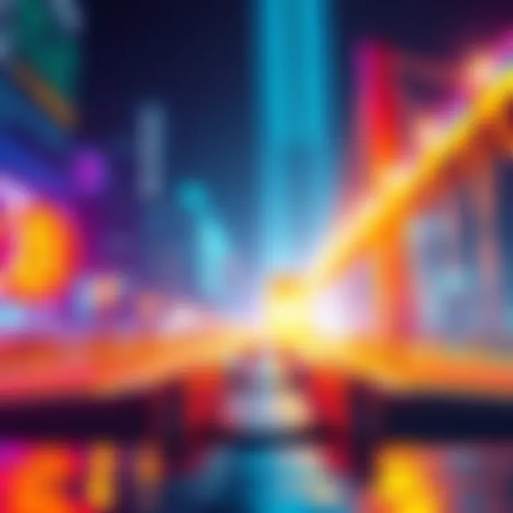 A visual representation of bridging cryptocurrency using platforms like Jumper and Debridge, showing wallet icons and fee structures.