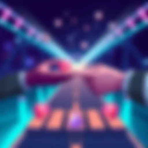 An illustration showing a person exchanging Solana for Monero with symbols representing both cryptocurrencies