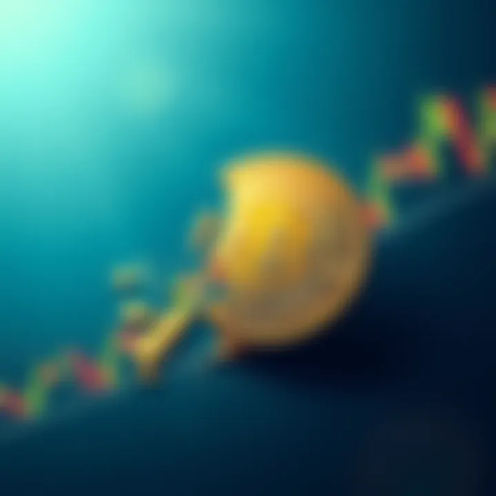 A broken gold coin symbolizes failed investments on a stock market graph, reflecting the decline of scam markets.