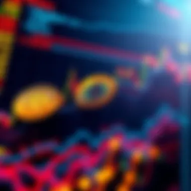 Charts showing Bitcoin and Ethereum price trends with fluctuations and downward movement.