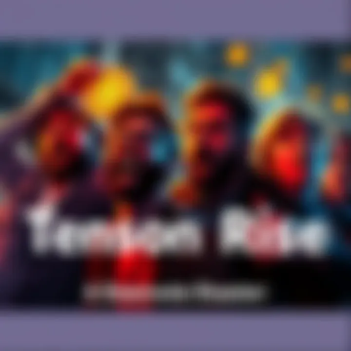 Bitcoin enthusiasts expressing their emotions in a heated discussion