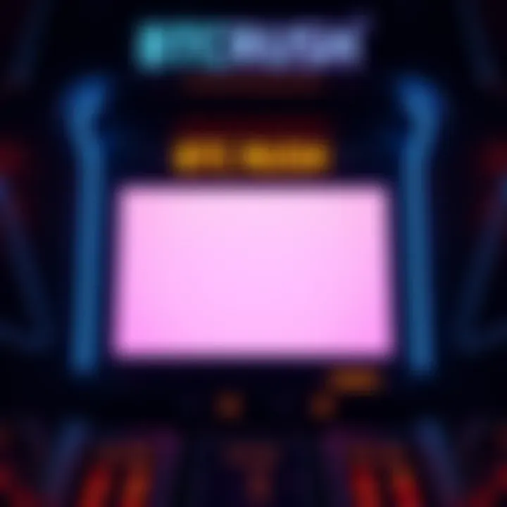 Screenshot of a blank screen from the BTC Rush Telegram game, hinting at user losses and scams.