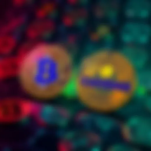 A visual representation of BTC storage platforms complying with EU regulations, with logos of Kraken and Coinbase highlighted alongside a backdrop of digital currency symbols.