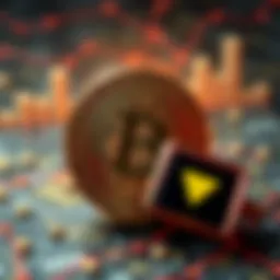 A visual representation of a Bitcoin being exchanged for Monero, featuring digital currency symbols and a secure connection, symbolizing private transactions.