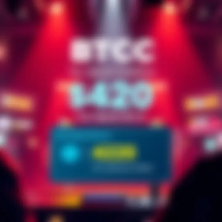 A graphic showing a $420 deposit bonus and 20% trading fee rebate for BTCC's tax season promotion.