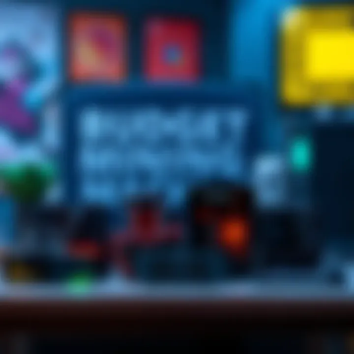 A collection of budget mining machines under $1,000 displayed on a table, showcasing their features and components.