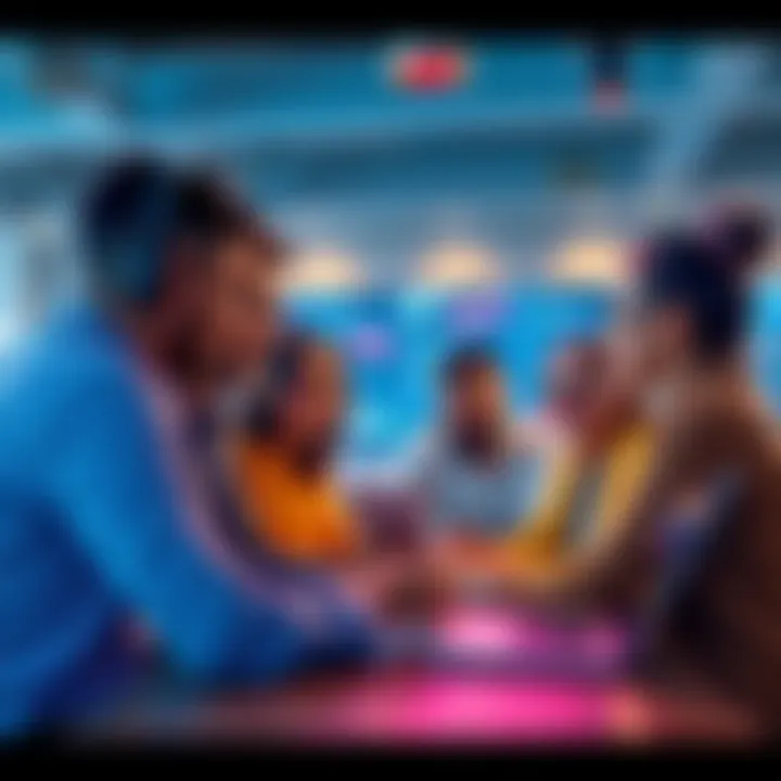 Build in AI for India Hackathon A group of diverse people collaborating online, brainstorming ideas about AI and full-stack development for a hackathon