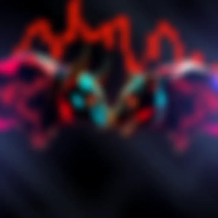 Bull and Bear Symbols in Crypto Market A graphic showing a bull and a bear facing each other, representing the bullish and bearish mindsets in cryptocurrency investing.