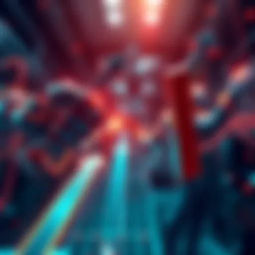 Bullish and Bearish Market Trends A visual representation of bullish and bearish market trends in AI and cryptocurrency, featuring upward and downward arrows