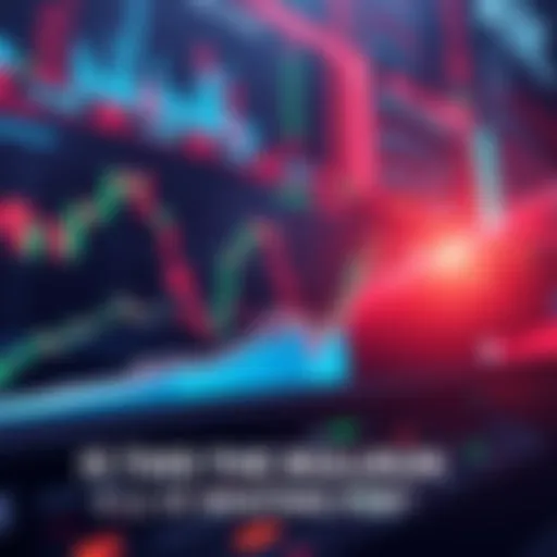 Charts and graphs showing rising market trends with bullish sentiment