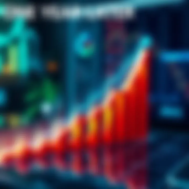 A graph showing upward trends in financial performance over the past year, symbolizing stability and success.