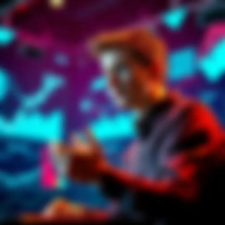 Vitalik Buterin Discussing Ethereum Scaling Vitalik Buterin speaking about Ethereum's new focus on base layer scaling solutions, surrounded by charts and graphics illustrating blockchain technology.