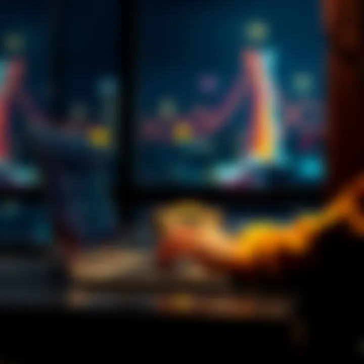 Buying Bitcoin in the UK Without KYC A person using a laptop to buy Bitcoin online anonymously in the UK.