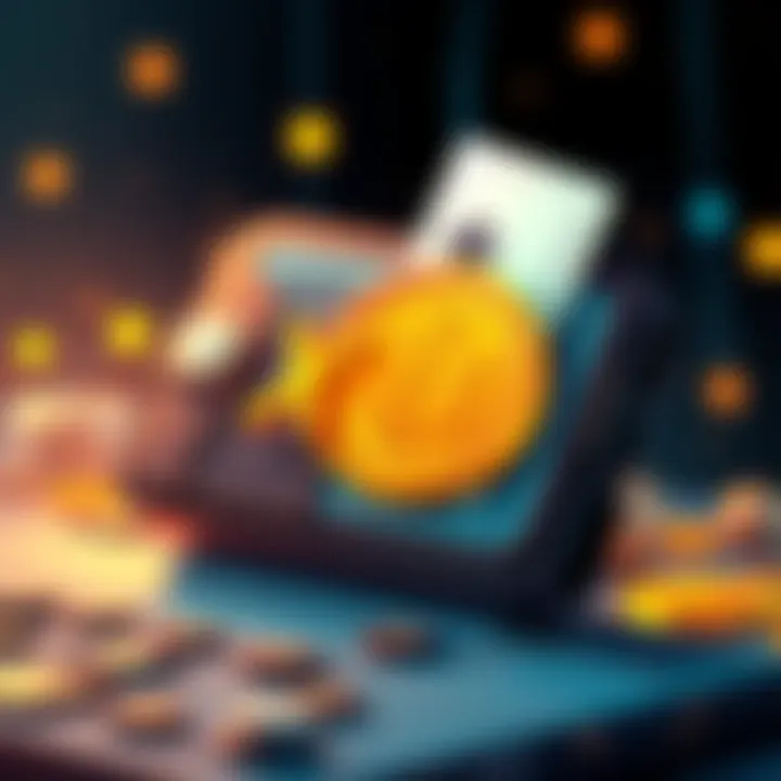 Buy XCH with ACH Illustration of a digital wallet displaying XCH cryptocurrency being purchased with ACH payment method