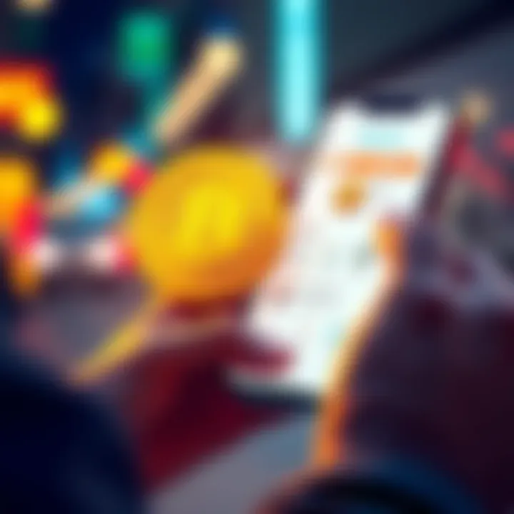 A person using the Revolut app on a smartphone to buy Bitcoin