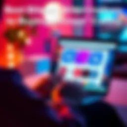 A person browsing different websites on a laptop to find iTunes gift cards without hassle.