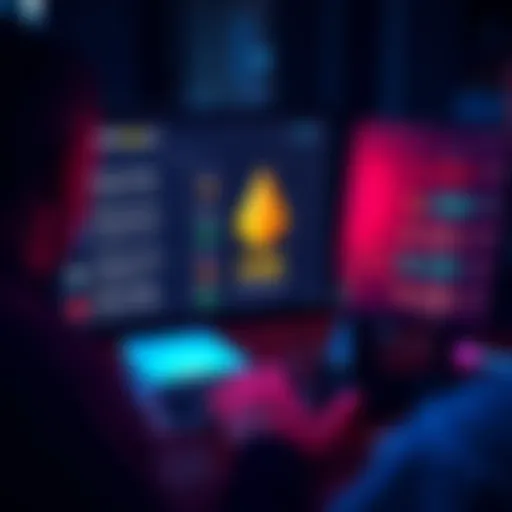 Buying Monero in the UK A person buying Monero (XMR) on a computer with multiple exchanges displayed