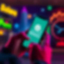 A person using the Robinhood app to buy Solana cryptocurrency on a smartphone