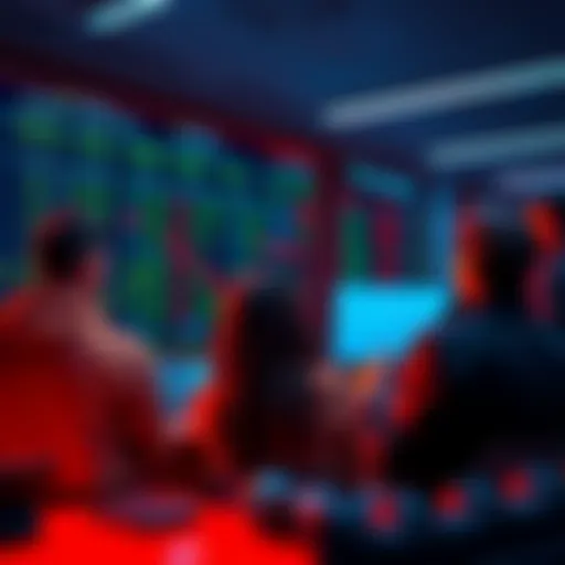 A group of people sharing their stock purchase screenshots on a user board, discussing market trends.