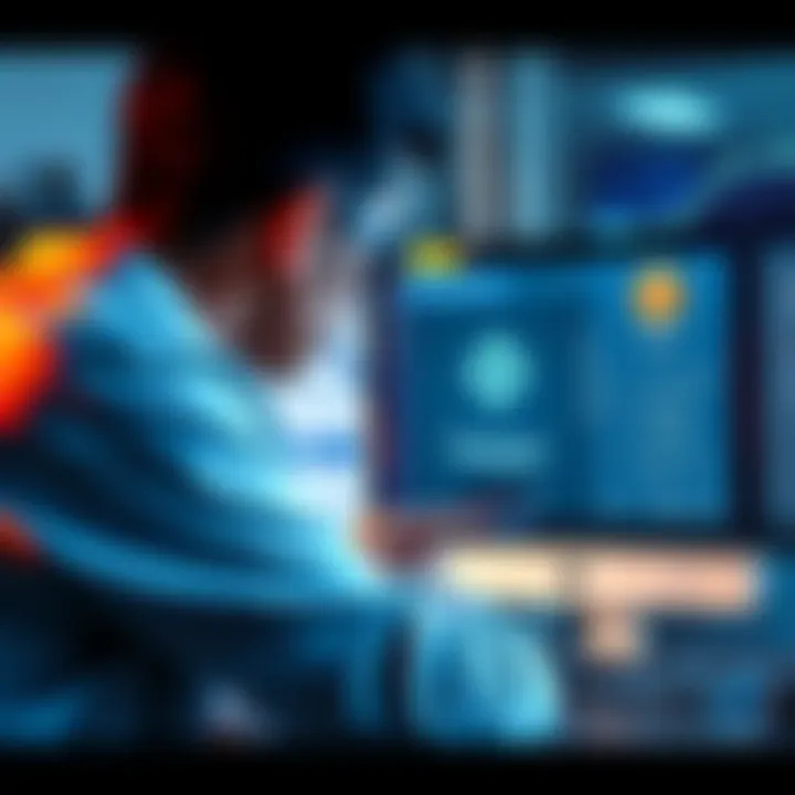 A person looking at a Trezor device on a computer screen with shipping information and pricing details